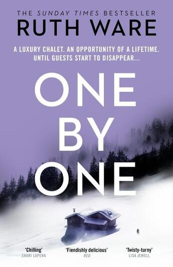 Couverture du livre « ONE BY ONE » de Ruth Ware aux éditions Random House Uk