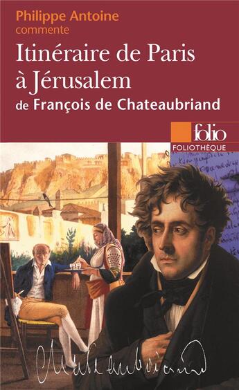 Couverture du livre « Itinéraire de paris à jerusalem » de Antoine Philippe aux éditions Folio