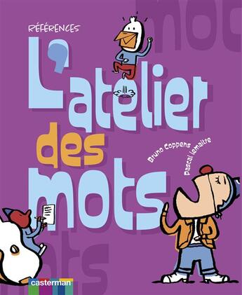 Couverture du livre « L' atelier des mots » de Coppens/Lemaitre aux éditions Casterman