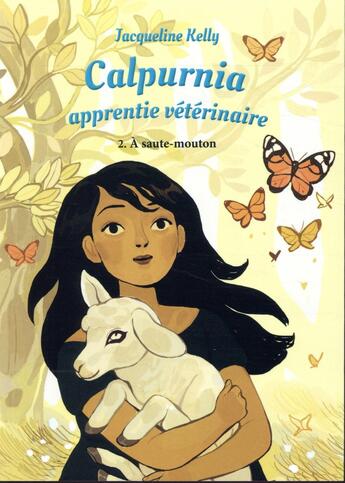 Couverture du livre « Calpurnia apprentie vétérinaire Tome 2 : à saute mouton » de Kelly Jacqueline aux éditions Ecole Des Loisirs