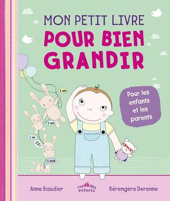 Couverture du livre « Mon petit guide pour bien grandir ; pour les enfants et les parents » de Anne Baudier et Berengere Derenne aux éditions Ctp Rue Des Enfants