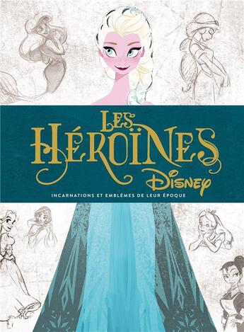 Couverture du livre « Les heroines disney » de Christian Renaut aux éditions Huginn & Muninn