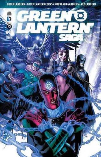 Couverture du livre « Green Lantern saga n.10 » de Geoff Johns aux éditions Urban Comics Press