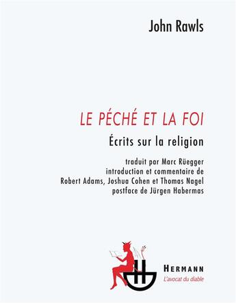 Couverture du livre « Le péché et la foi ; écrits sur la religion » de John Rawls aux éditions Hermann