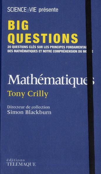 Couverture du livre « Mathématiques » de Tony Crilly aux éditions Telemaque
