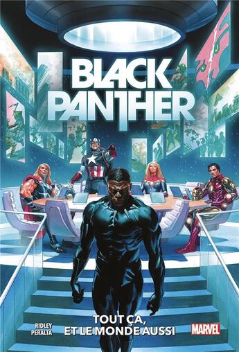 Couverture du livre « Black Panther Tome 3 » de John Ridley et German Peralta aux éditions Panini