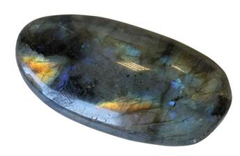 Couverture du livre « Galet labradorite madagascar - sachet 250 gr » de  aux éditions Dg-exodif