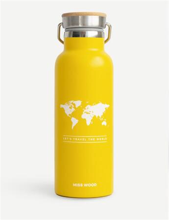 Couverture du livre « World yellow bouteille isotherme » de  aux éditions Miss Wood
