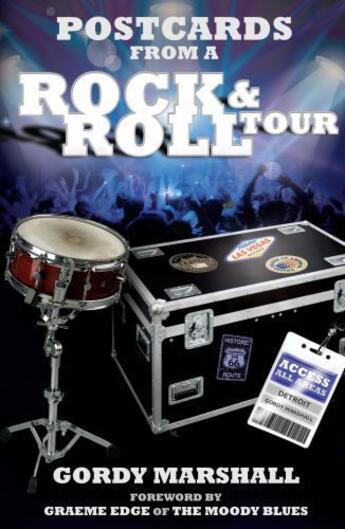 Couverture du livre « Postcards From a Rock and Roll Tour » de Edge Graeme aux éditions Splendid Books Limited