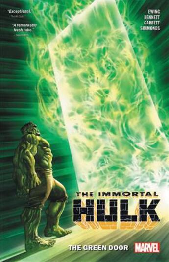 Couverture du livre « IMMORTAL HULK - THE GREEN DOOR » de Lee Garbett et Al Ewing aux éditions Marvel France