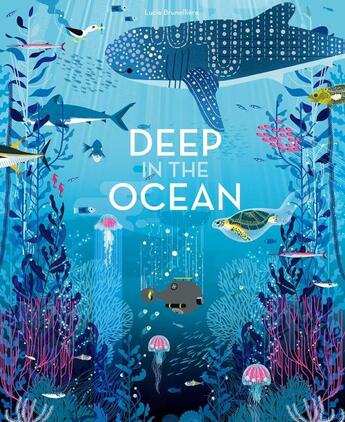 Couverture du livre « Deep in the ocean » de Lucie Brunellière aux éditions Abrams Us