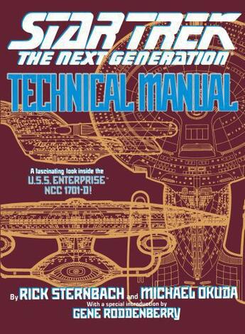 Couverture du livre « Star Trek: The Next Generation: Technical Manual » de Okuda Michael aux éditions Pocket Books Star Trek