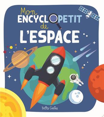 Couverture du livre « Mon encyclopetit de l'espace » de Gauthier et Emi Ordas et Kim Huynh aux éditions Shoebox Media