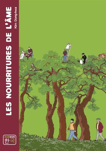 Couverture du livre « Les nourritures de l'ame » de Collectif/Dong-Hwa aux éditions Casterman