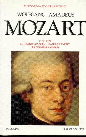 Couverture du livre « Mozart - tome 2 - ae - vol02 » de Saint-Foix/Wyzewa aux éditions Bouquins