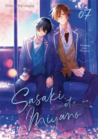 Couverture du livre « Sasaki et Miyano Tome 7 » de Shou Harusono aux éditions Akata