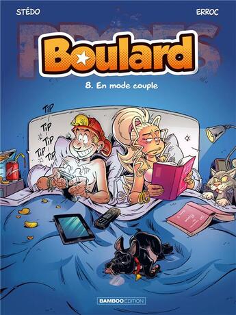 Couverture du livre « Boulard Tome 8 : en mode couple » de Erroc et Stedo aux éditions Bamboo