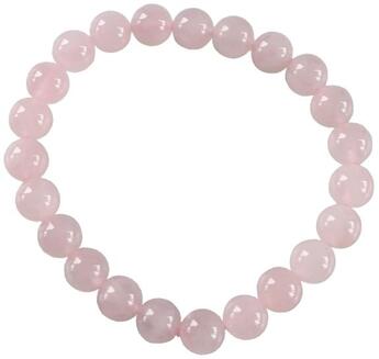 Couverture du livre « Bracelet perles rondes quartz rose ; 8 mm (lot de 3) » de  aux éditions Dg-exodif