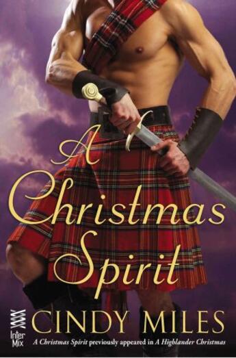 Couverture du livre « A Christmas Spirit » de Miles Cindy aux éditions Penguin Group Us