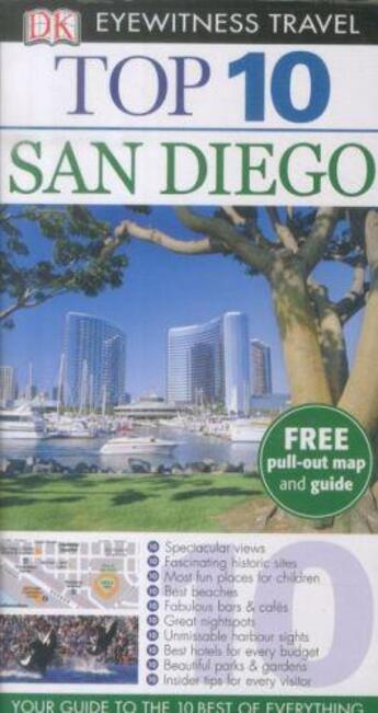 Couverture du livre « TOP 10 ; SAN DIEGO » de Pamela Barrus aux éditions Dorling Kindersley