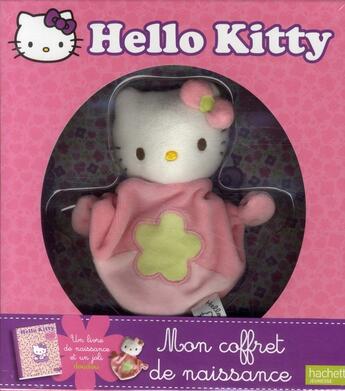 Couverture du livre « Hello Kitty ; mon coffret de naissance » de  aux éditions Le Livre De Poche Jeunesse