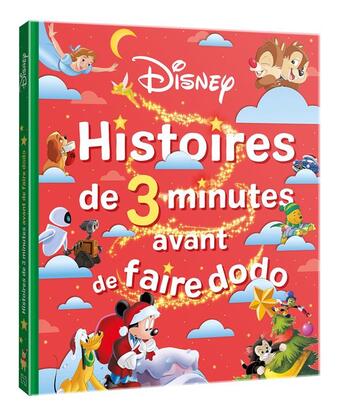 Couverture du livre « Histoires de 3 minutes avant de faire dodo : Noël » de Disney aux éditions Disney Hachette