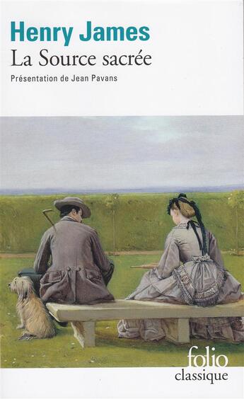 Couverture du livre « La source sacrée » de Henry James aux éditions Folio