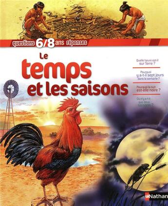 Couverture du livre « Le temps et les saisons ; 6/8 ans » de Brenda Walpole aux éditions Nathan