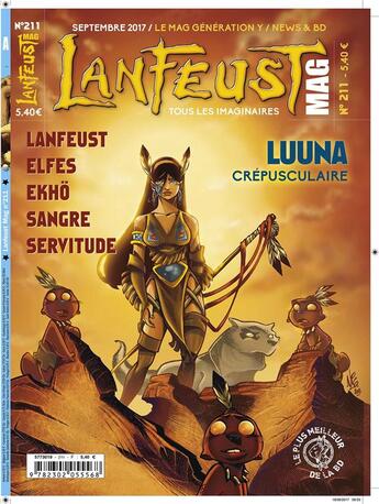 Couverture du livre « LANFEUST MAG N.11 » de Lanfeust Mag aux éditions Soleil