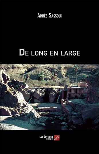 Couverture du livre « De long en large » de Sassoui Abbes aux éditions Editions Du Net