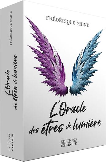 Couverture du livre « L'oracle des êtres de lumière » de Frederique Shine aux éditions Exergue