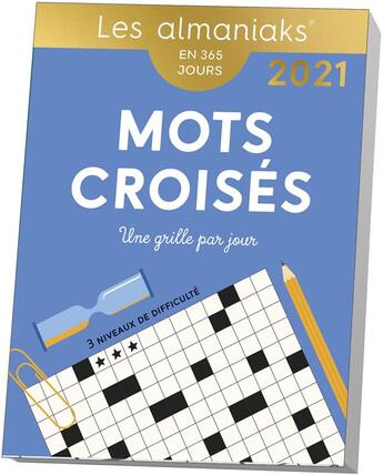 Couverture du livre « Mots croisés (édition 2021) » de  aux éditions Editions 365