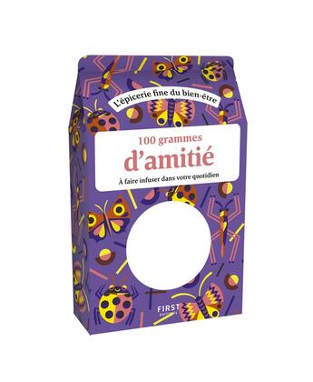 Couverture du livre « 100 grammes d'amitié (2e édition) » de Amelie Poggi aux éditions First