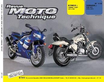 Couverture du livre « Rmt 112.2 kymco 125/yamaha r1 » de Etai aux éditions Etai