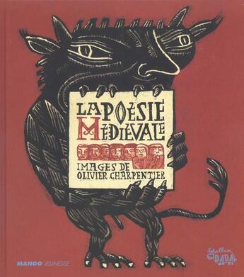 Couverture du livre « La poesie medievale - anthologie » de Olivier Charpentier aux éditions Mango