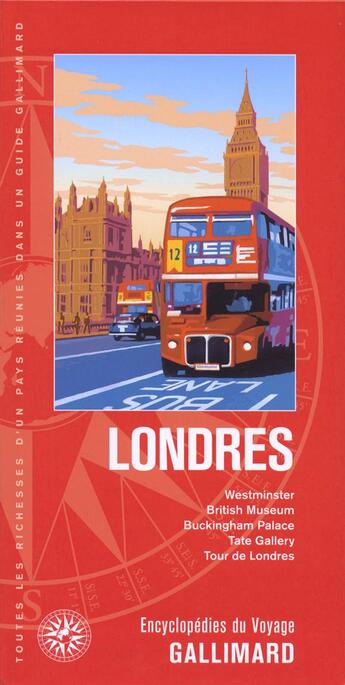 Couverture du livre « Londres ; Westminster, British Museum, Buckingham Palace, Tate Gallery » de  aux éditions Gallimard-loisirs