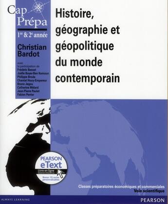 Couverture du livre « Histoire, geographie, geopo + etext » de Christian Bardot aux éditions Pearson