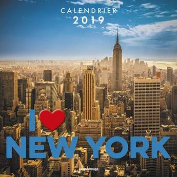 Couverture du livre « Calendrier mural New York (édition 2019) » de  aux éditions Hugo Image