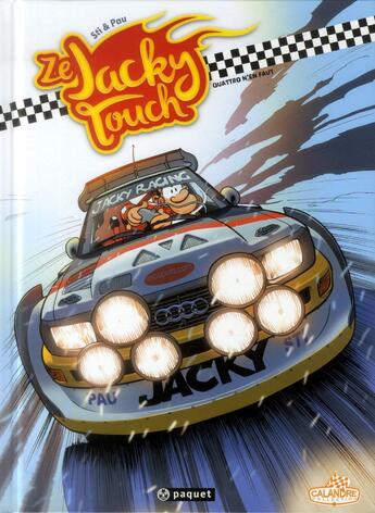 Couverture du livre « Ze Jacky touch Tome 2 : Quattro n'en faut » de Sti et Pau aux éditions Paquet