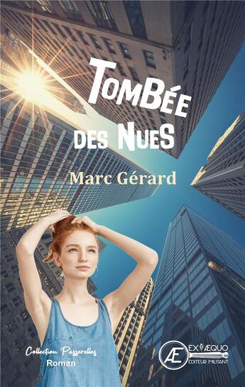 Couverture du livre « Tombée des nues » de Marc Gerard aux éditions Ex Aequo