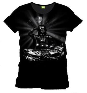 Couverture du livre « Star wars dj vador black xxl » de  aux éditions Cotton Division