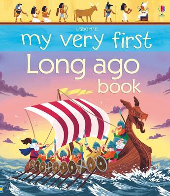 Couverture du livre « My very first long ago book » de Lee Cosgrove et Mathew Oldham aux éditions Usborne