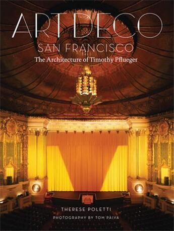 Couverture du livre « Art deco san francisco » de Poletti Therese aux éditions Princeton Architectural