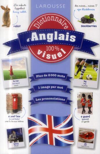 Couverture du livre « Dictionnaire visuel anglais » de  aux éditions Larousse