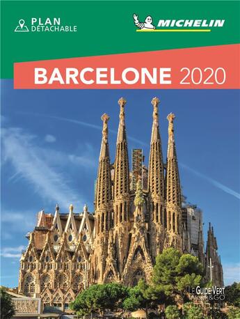 Couverture du livre « Le guide vert week-end ; Barcelone (édition 2020) » de Collectif Michelin aux éditions Michelin