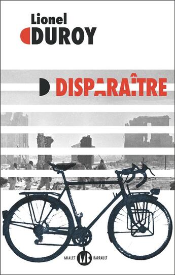 Couverture du livre « Disparaître » de Lionel Duroy aux éditions Mialet Barrault