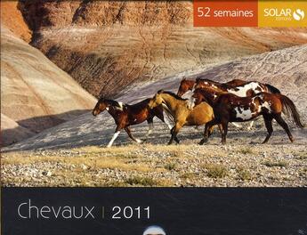 Couverture du livre « Chevaux (édition 2011) » de Eve Sivadjian aux éditions Solar