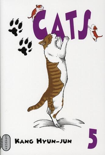 Couverture du livre « Cats Tome 5 » de Hyun-Jun Kang aux éditions Milan