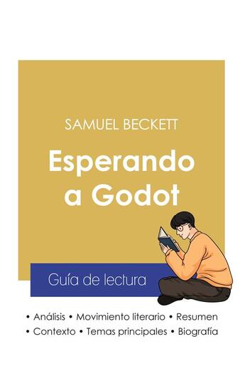 Couverture du livre « Guia de lectura esperando a Godot de Samuel Beckett (analisis literario de referencia y resumen comp » de  aux éditions Paideia Educacion