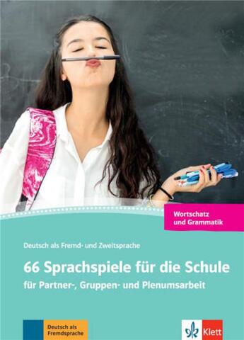 Couverture du livre « 66 Sprachspiele für die Schule » de  aux éditions La Maison Des Langues